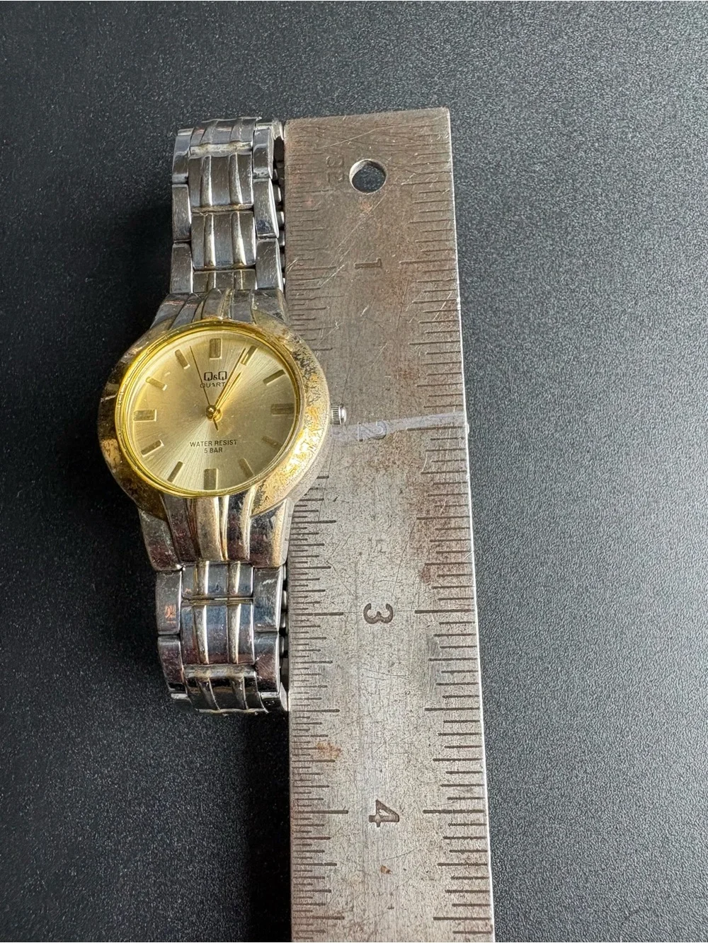Gold‎ and Silver Men’s Quartz Watch